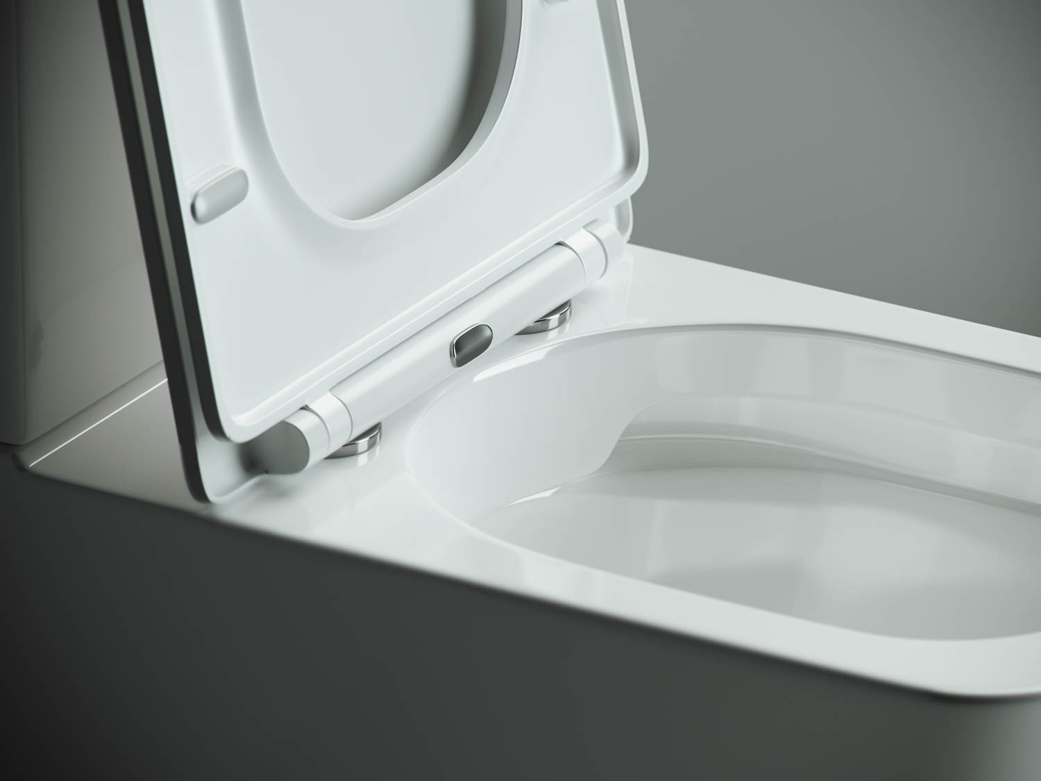 Унитаз-компакт напольный 84х36х64см белый Ceramica Nova Cubic CN1803