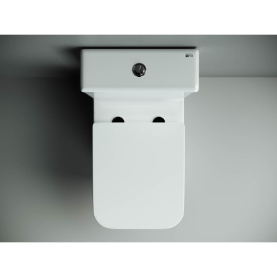 Унитаз-компакт напольный 84х36х64см белый Ceramica Nova Cubic CN1803