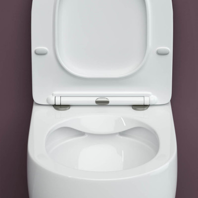 Подвесной унитаз 34х37х49см белый Ceramica Nova Play CN3001