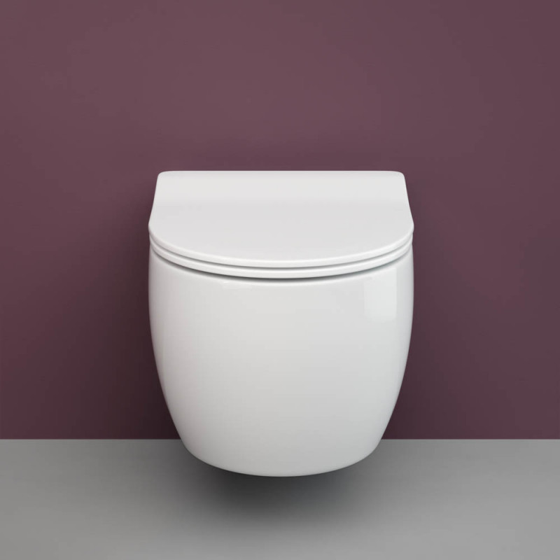 Подвесной унитаз 34х37х49см белый Ceramica Nova Play CN3001