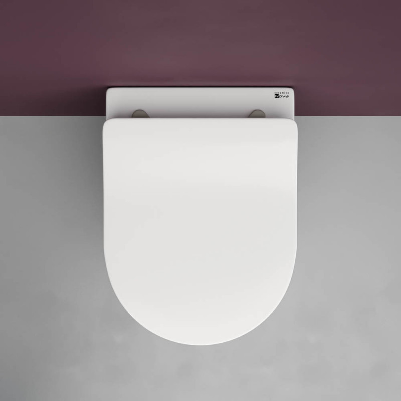 Подвесной унитаз 34х37х49см белый Ceramica Nova Play CN3001