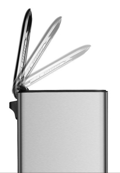 Педальное ведро WeltWasser WW WALLY TG 9L, серое матовое