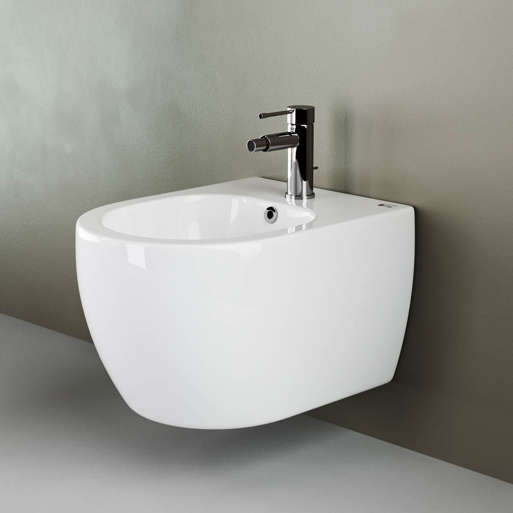 Подвесное биде 34х37х49см белое Ceramica Nova Play CN3002