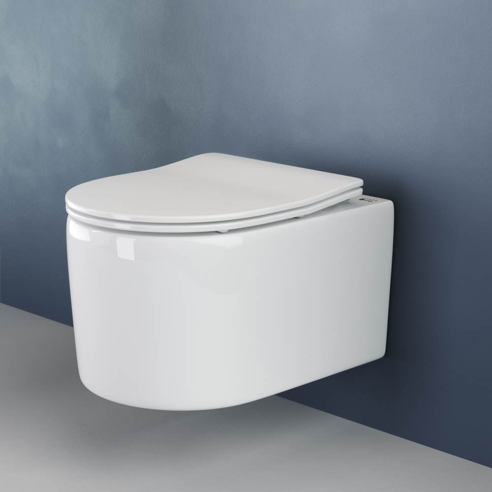 Подвесной унитаз 34х37х49см белый Ceramica Nova Moments CN3003