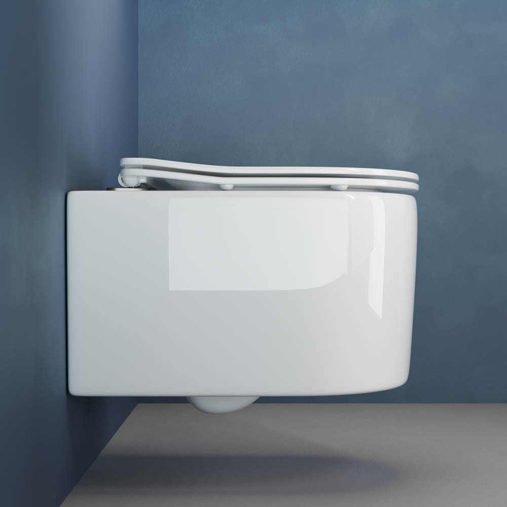 Подвесной унитаз 34х37х49см белый Ceramica Nova Moments CN3003