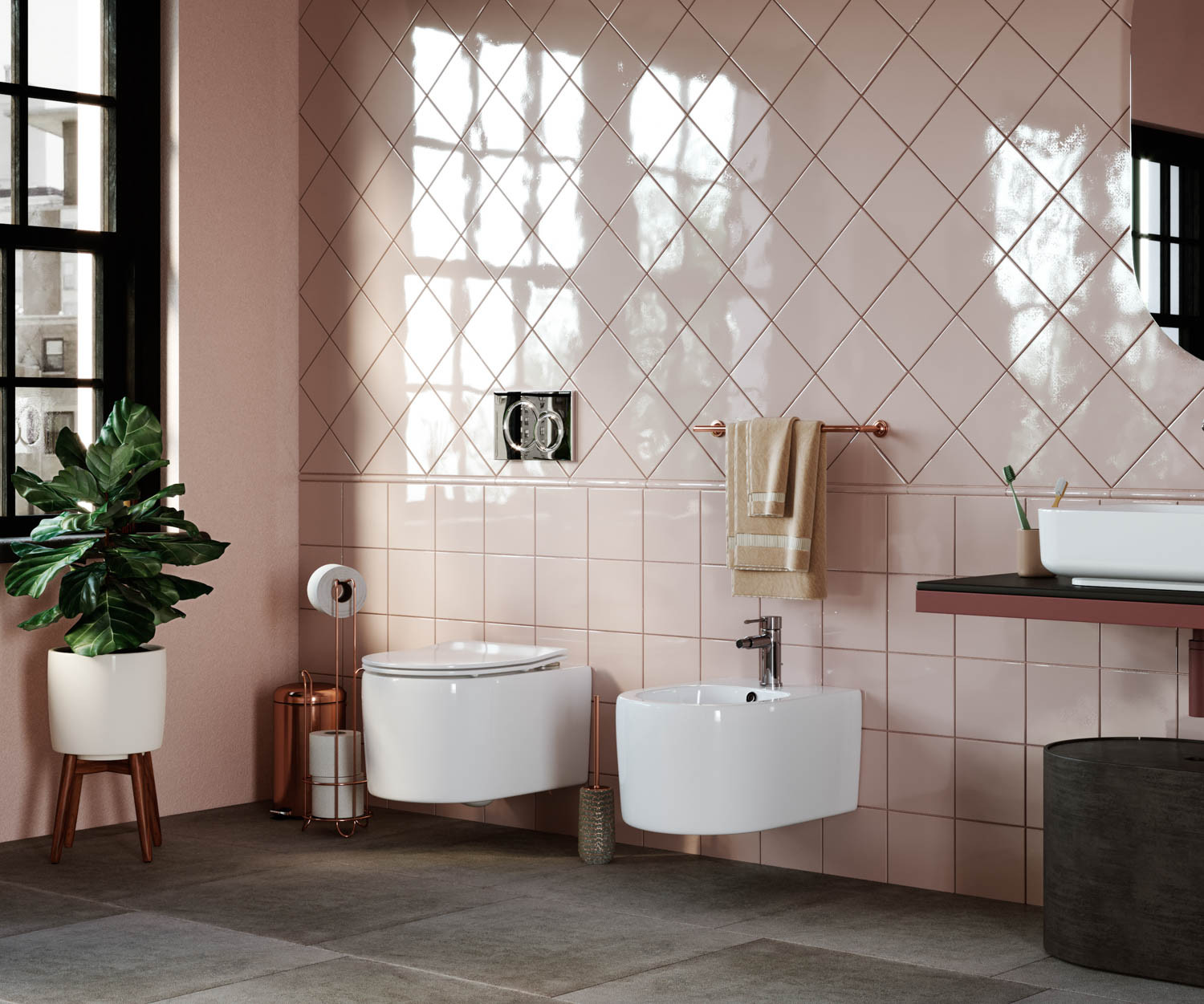 Подвесной унитаз 34х37х49см белый Ceramica Nova Moments CN3003