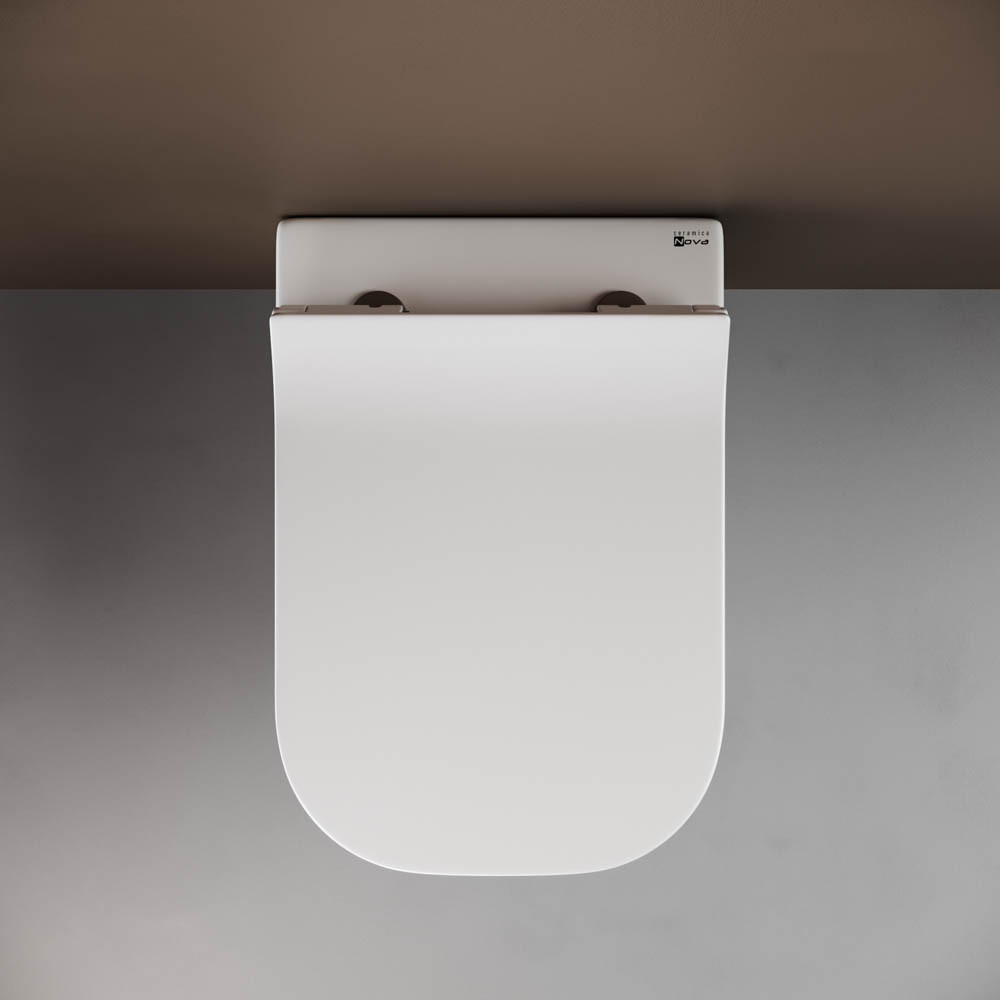 Подвесной унитаз 36х35х51см белый Ceramica Nova New Day CN3005