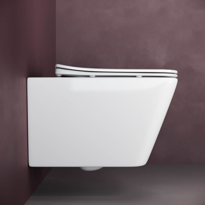 Подвесной унитаз 34х34.5х51см белый Ceramica Nova Metric CN3007