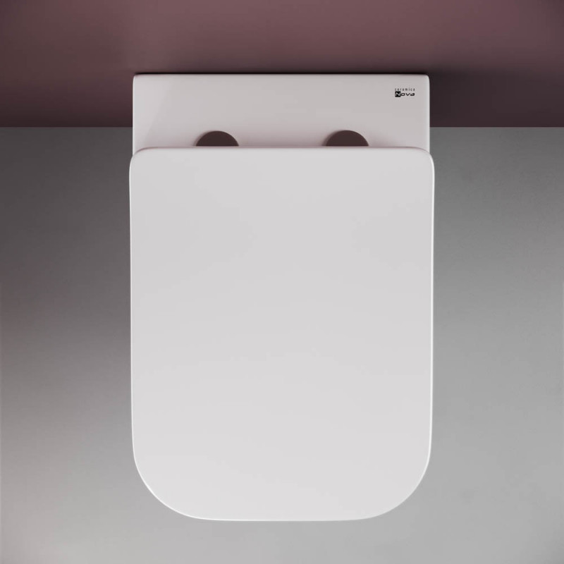 Подвесной унитаз 34х34.5х51см белый Ceramica Nova Metric CN3007