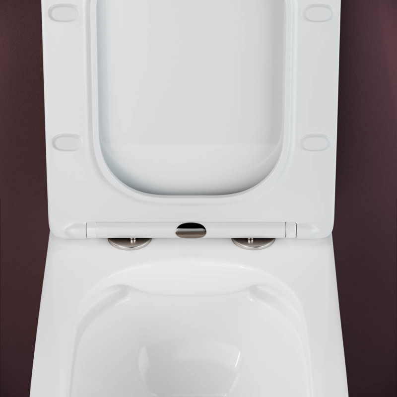 Подвесной унитаз 34х34.5х51см белый Ceramica Nova Metric CN3007