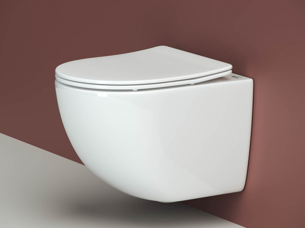 Подвесной унитаз 37х36.5х48.5см белый Ceramica Nova Forma CN3009