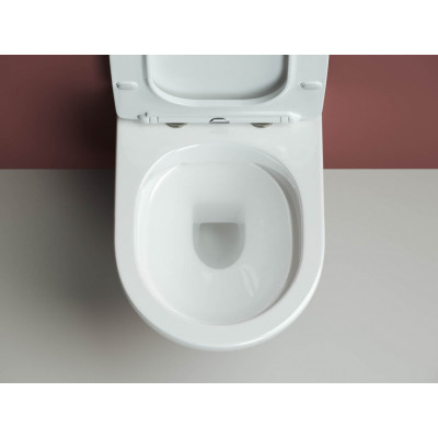 Подвесной унитаз 37х36.5х48.5см белый Ceramica Nova Forma CN3009