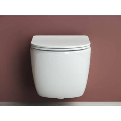 Подвесной унитаз 37х36.5х48.5см белый Ceramica Nova Forma CN3009