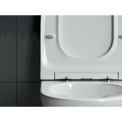 Унитаз-компакт напольный 84х36х65см белый Ceramica Nova Star CN1904