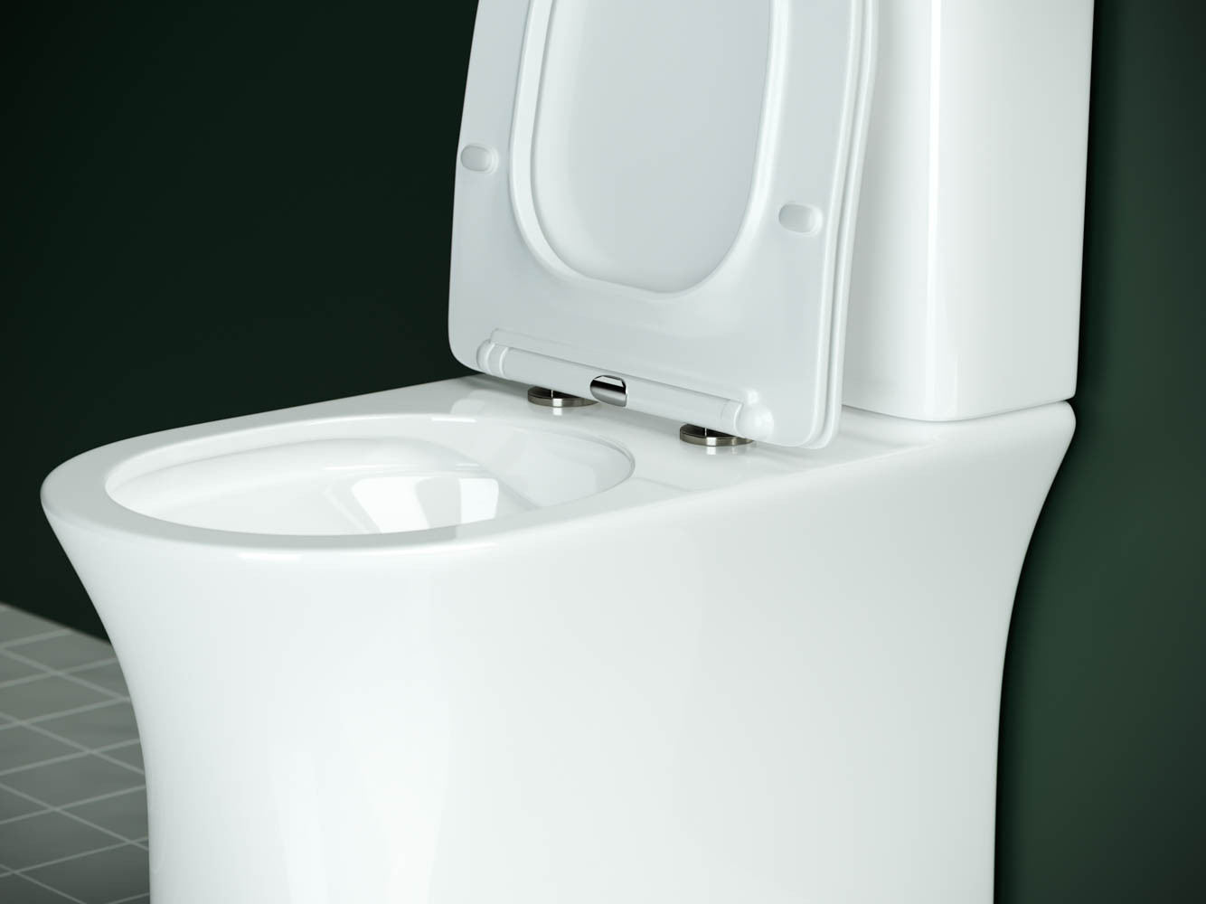 Унитаз-компакт напольный 84х36х65см белый Ceramica Nova Star CN1904