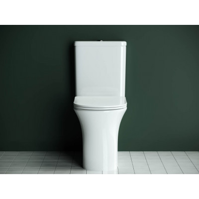 Унитаз-компакт напольный 84х36х65см белый Ceramica Nova Star CN1904