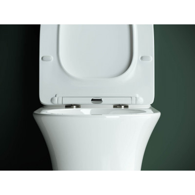 Унитаз-компакт напольный 84х36х65см белый Ceramica Nova Star CN1904