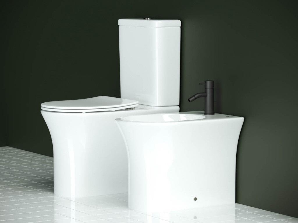 Напольное биде 41х36х55см белое Ceramica Nova Star CN1906