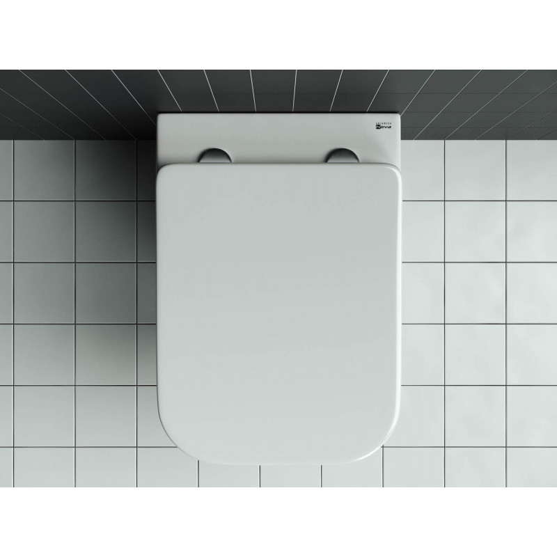 Подвесной унитаз 36х35х50см белый Ceramica Nova Mono CN1902