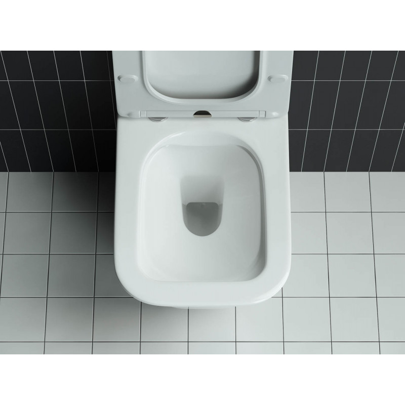 Подвесной унитаз 36х35х50см белый Ceramica Nova Mono CN1902