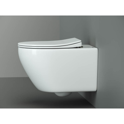 Подвесной унитаз 35х38х53см белый Ceramica Nova Pearl CN8001