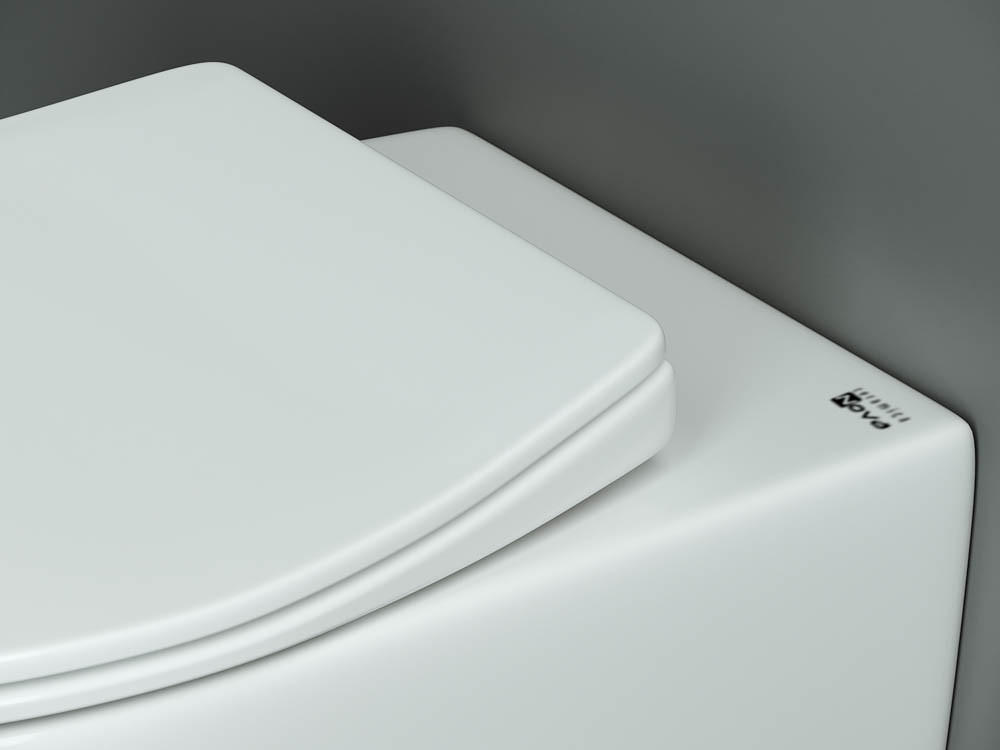 Подвесной унитаз 35х38х53см белый Ceramica Nova Pearl CN8001