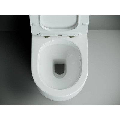 Унитаз-компакт напольный 81х34х62см белый Ceramica Nova Metropol CN4001