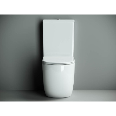 Унитаз-компакт напольный 81х34х62см белый Ceramica Nova Metropol CN4001