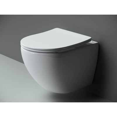 Подвесной унитаз 36х37х49см белый Ceramica Nova Metropol CN4002