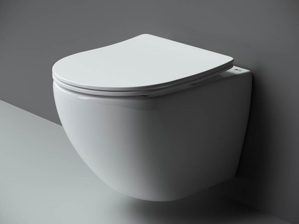 Подвесной унитаз 36х37х49см белый Ceramica Nova Metropol CN4002