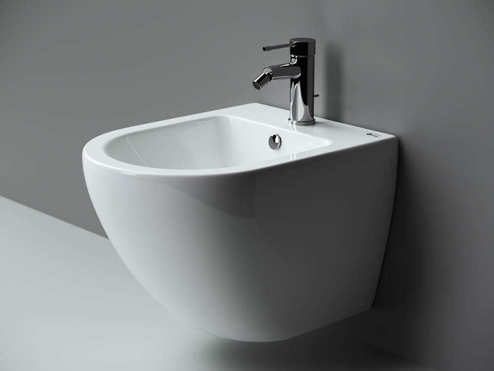 Подвесное биде 32.5х37х49см белое Ceramica Nova Metropol CN4003