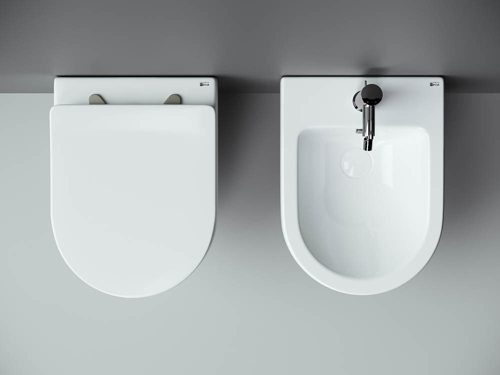 Подвесное биде 32.5х37х49см белое Ceramica Nova Metropol CN4003