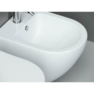 Подвесное биде 32.5х37х49см белое Ceramica Nova Metropol CN4003