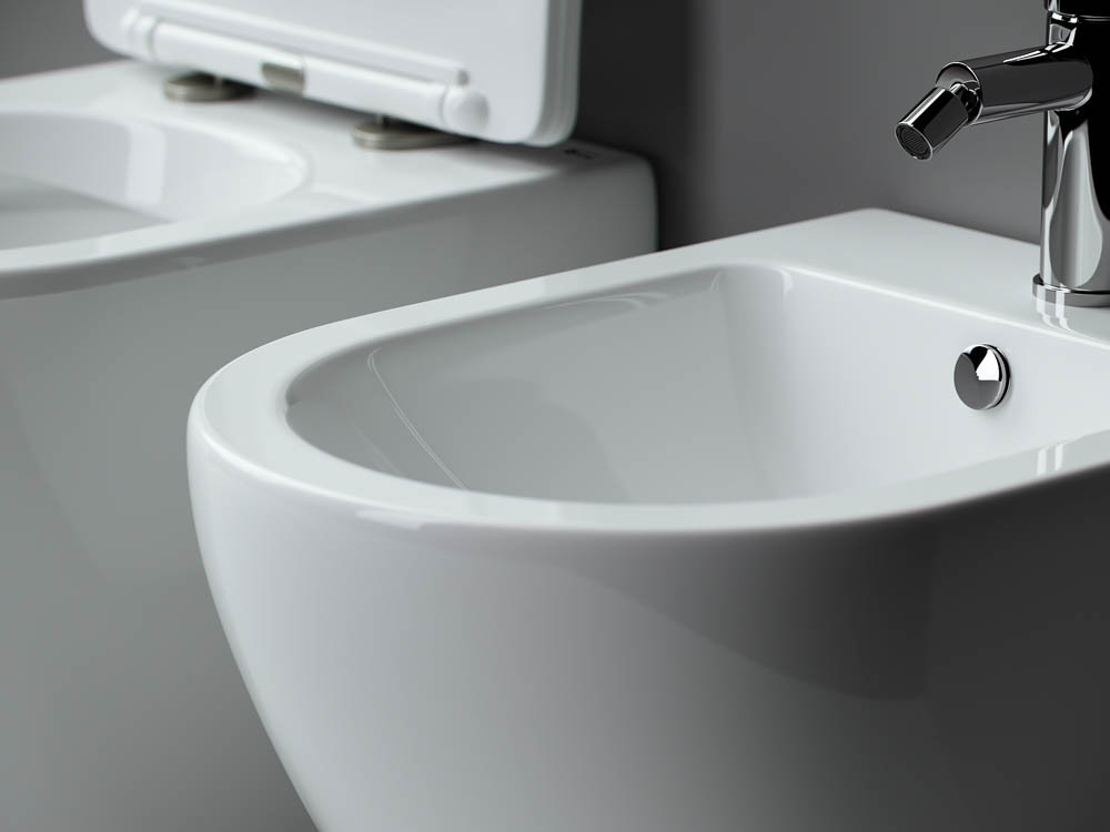 Подвесное биде 32.5х37х49см белое Ceramica Nova Metropol CN4003
