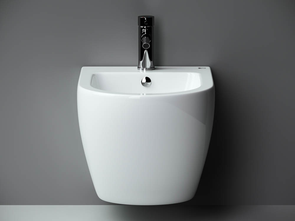 Подвесное биде 32.5х37х49см белое Ceramica Nova Metropol CN4003