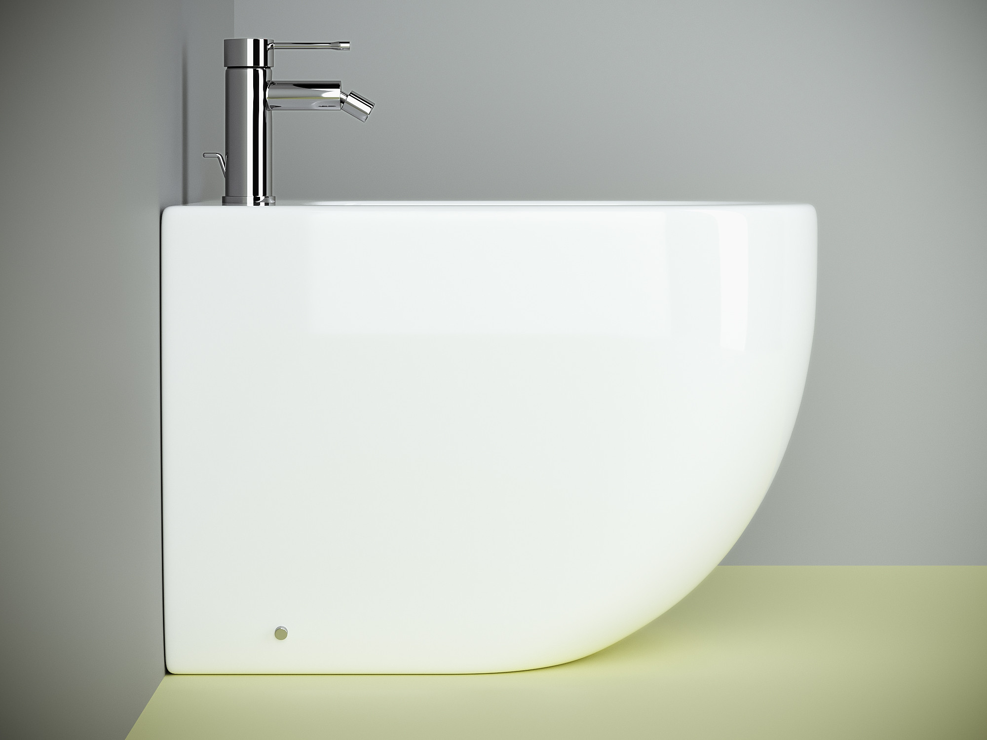 Напольное биде 41х36х57см белое Ceramica Nova Metropol CN4005