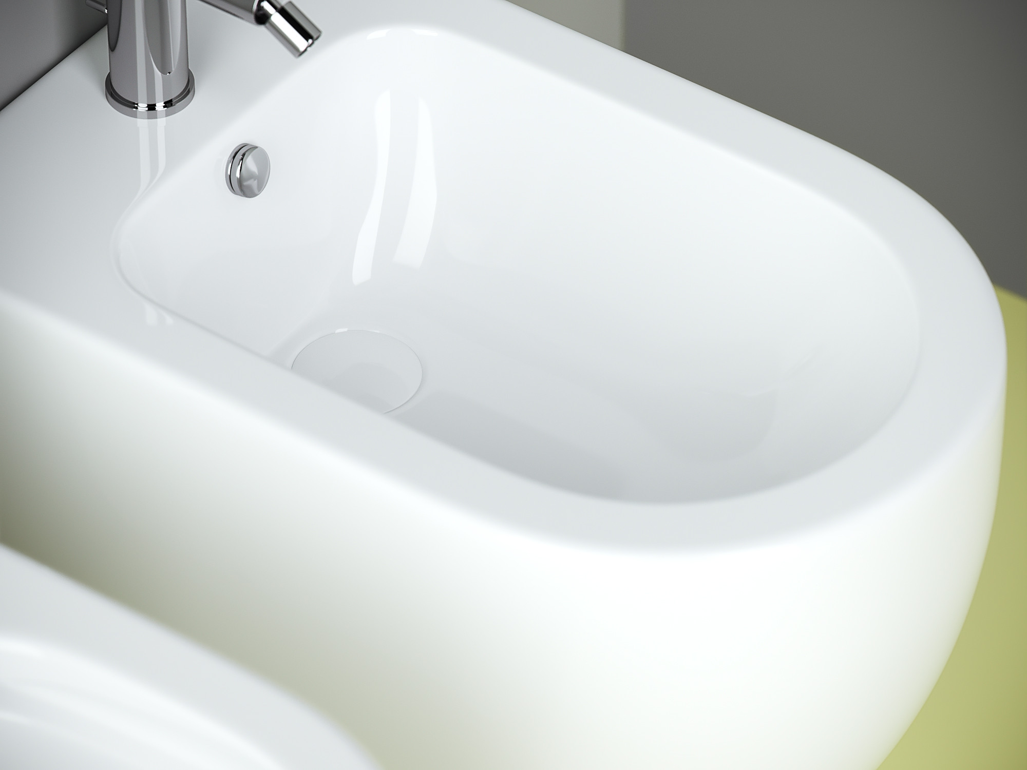 Напольное биде 41х36х57см белое Ceramica Nova Metropol CN4005