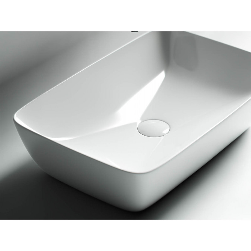 Накладная раковина белая 14.5х58х38см Ceramica Nova Form CN2003