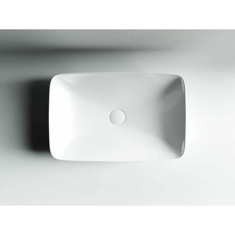 Накладная раковина белая 14.5х58х38см Ceramica Nova Form CN2003