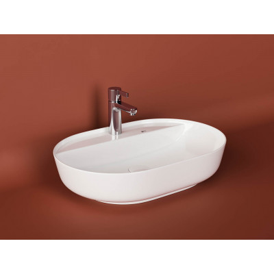Накладная раковина белая 13.5х61х45см Ceramica Nova Moda CN2004