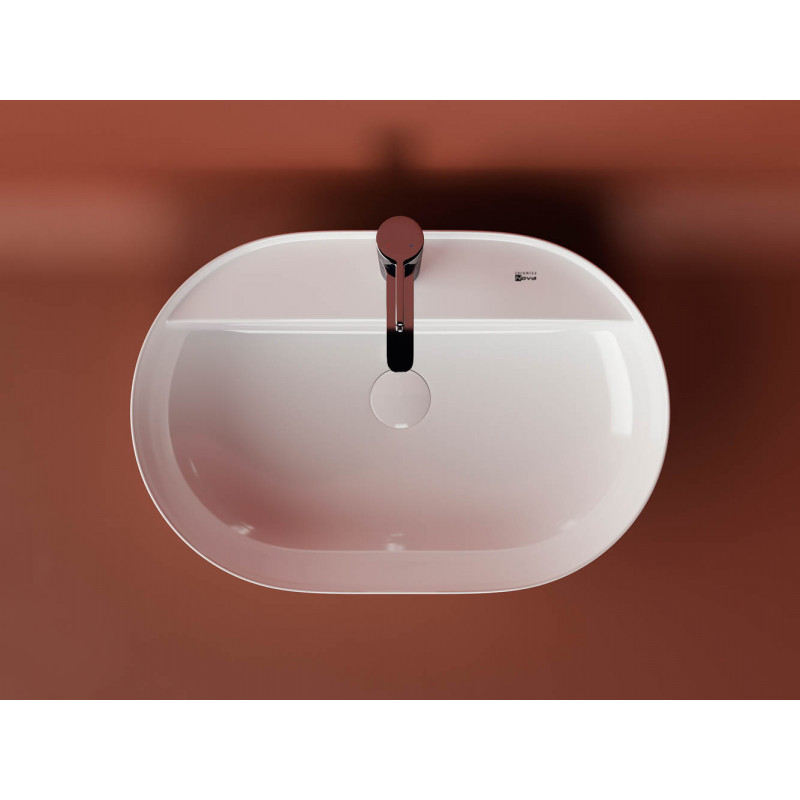 Накладная раковина белая 13.5х61х45см Ceramica Nova Moda CN2004