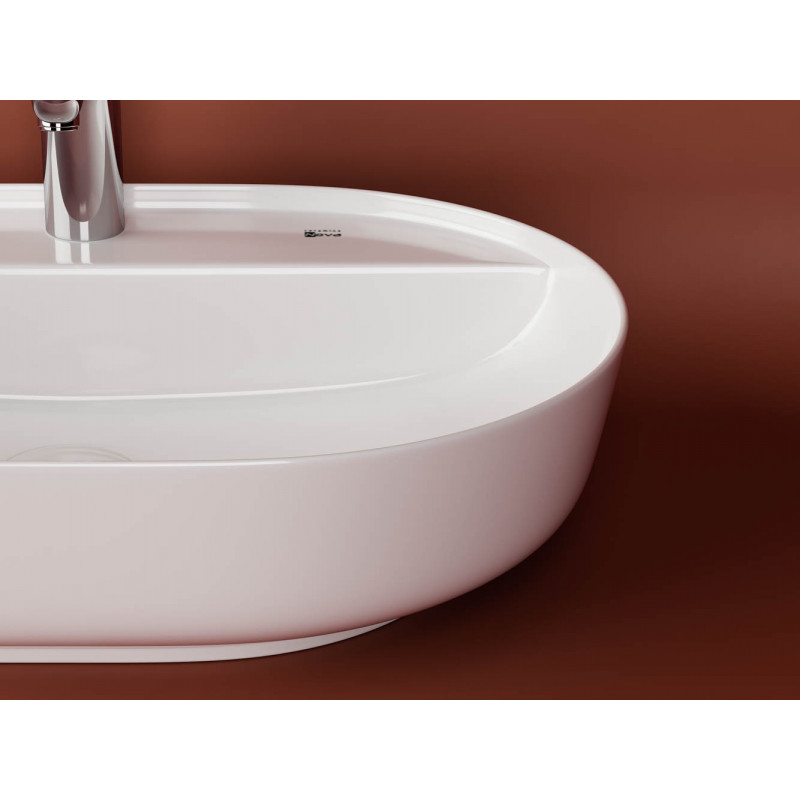 Накладная раковина белая 13.5х61х45см Ceramica Nova Moda CN2004