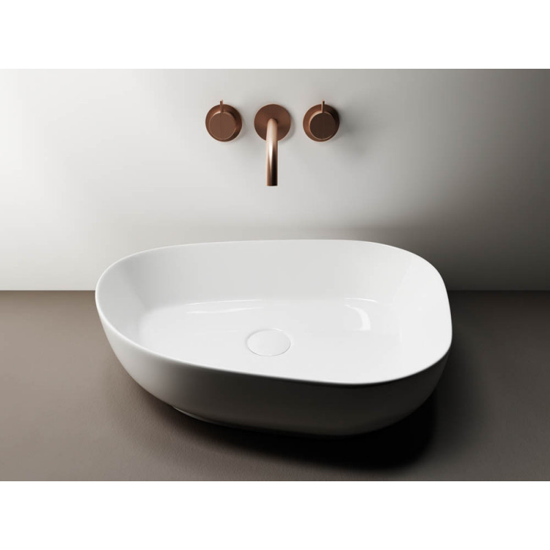 Накладная раковина белая 14х55х40см Ceramica Nova Element CN5003