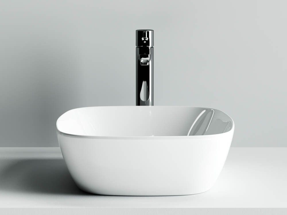 Накладная раковина белая 14х40х40см Ceramica Nova Element CN5006