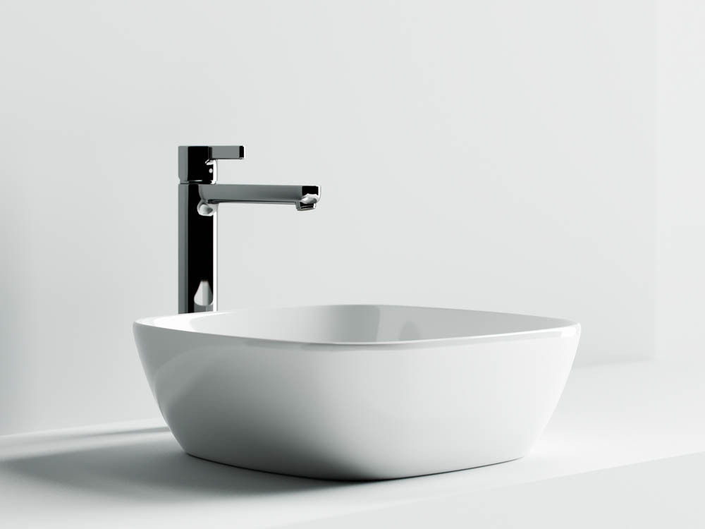 Накладная раковина белая 14х40х40см Ceramica Nova Element CN5006