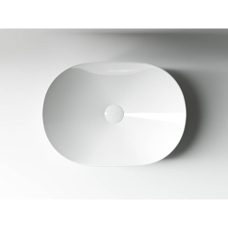 Накладная раковина белая 13х48х35см Ceramica Nova Element CN5010