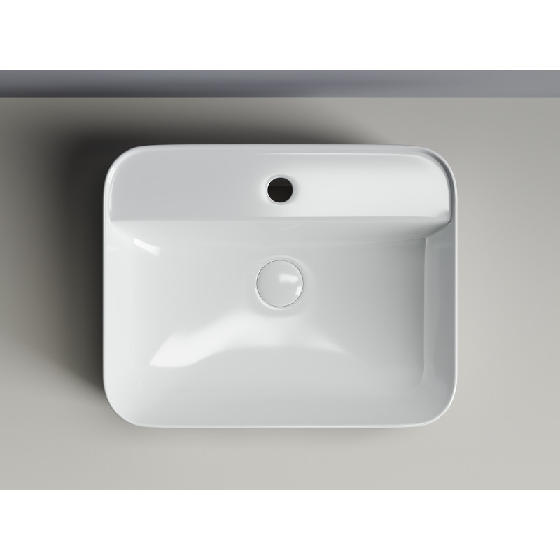 Накладная раковина белая 14х50х40см Ceramica Nova Element CN5015