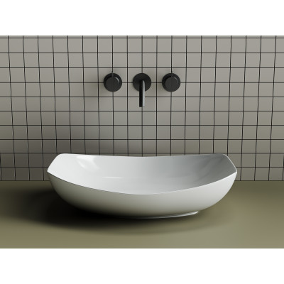 Накладная раковина белая 15.5х56х40см Ceramica Nova Element CN5016