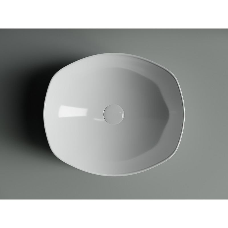 Накладная раковина белая 14.5х42х38.5см Ceramica Nova Element CN5017