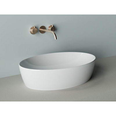 Накладная раковина белая 15х61х41см Ceramica Nova Element CN5018